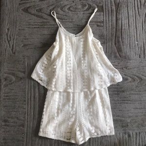 Lace romper